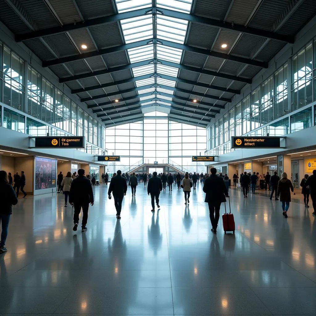 Munich Airport Departure Gate