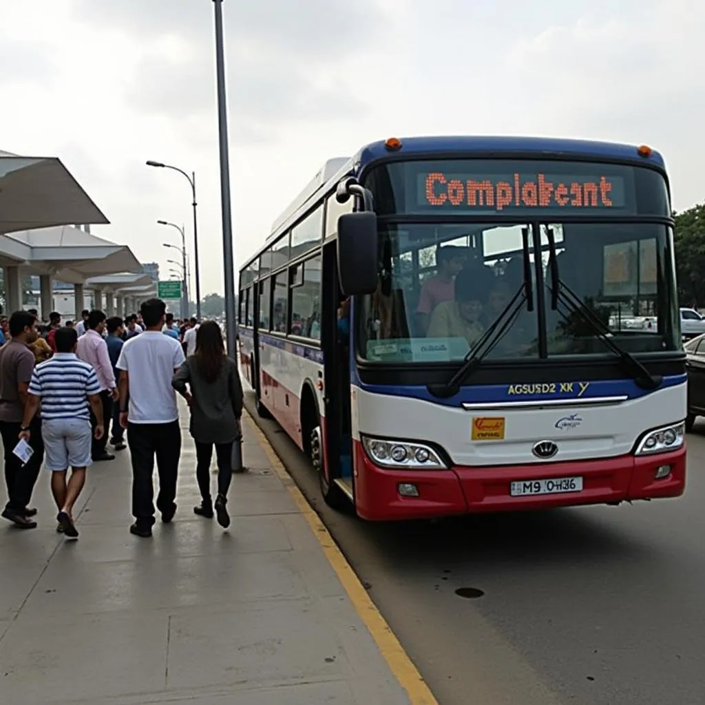 Mumbai Airport Bus Stop