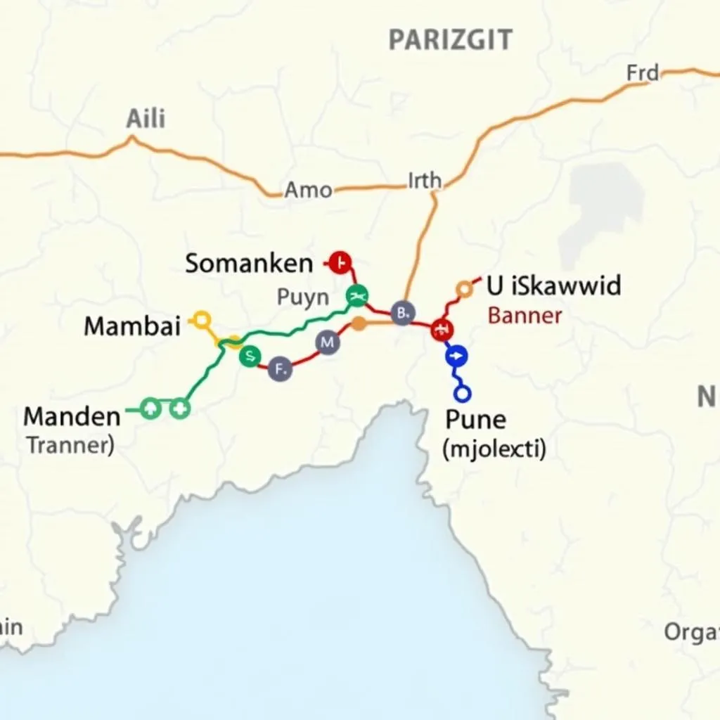 Traffic conditions from Mumbai Airport to Pune