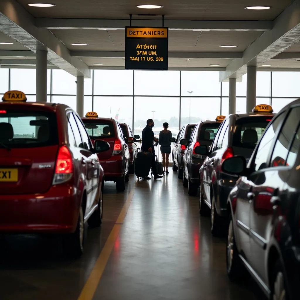 Mumbai Airport Taxi Stand