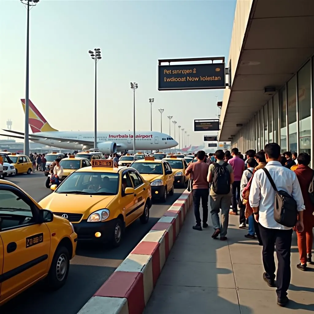 Mumbai Airport Taxi Stand