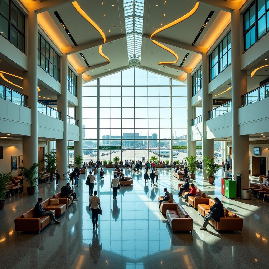 Mumbai Airport Terminal 2 Interior