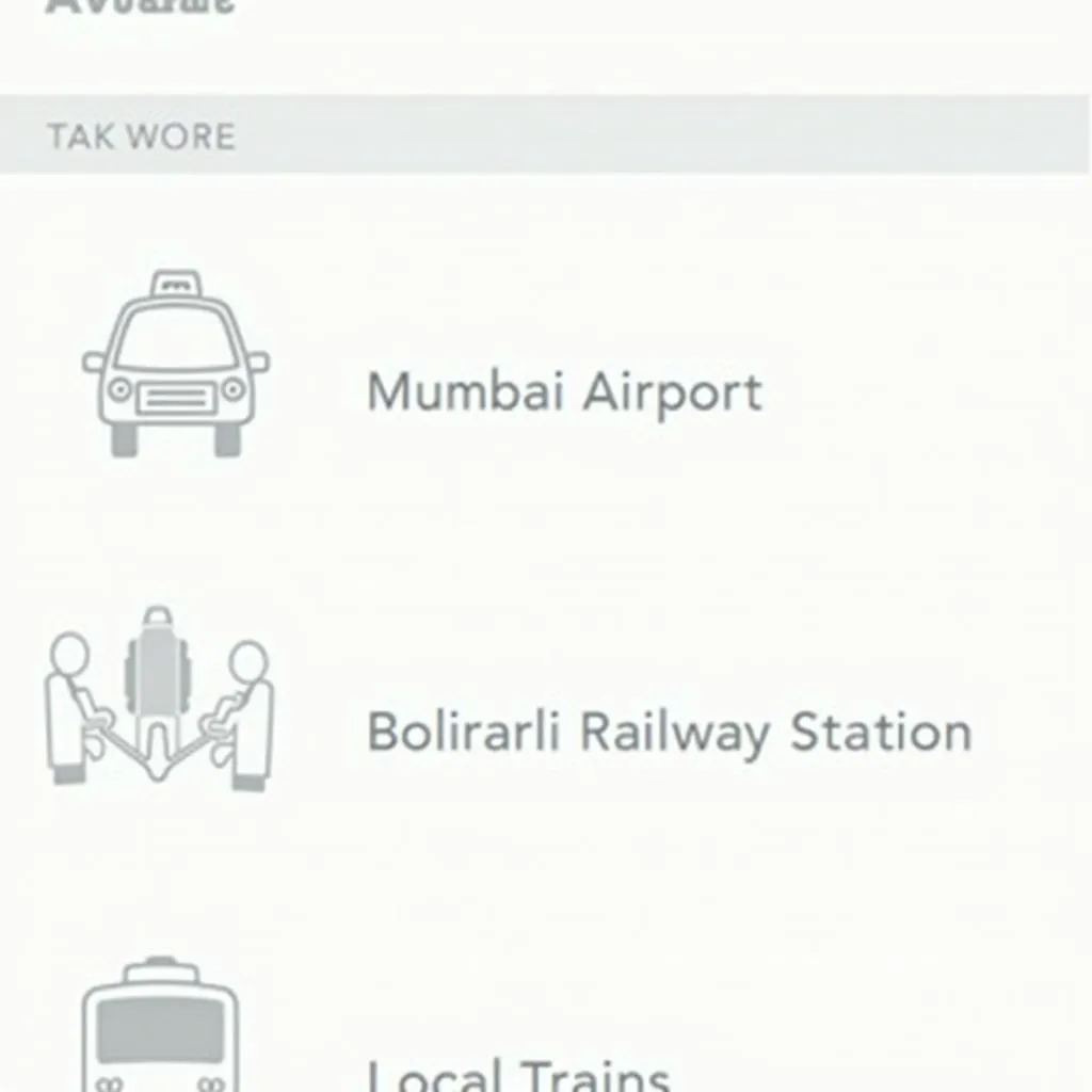 Transportation options from Mumbai Airport to Borivali Railway Station