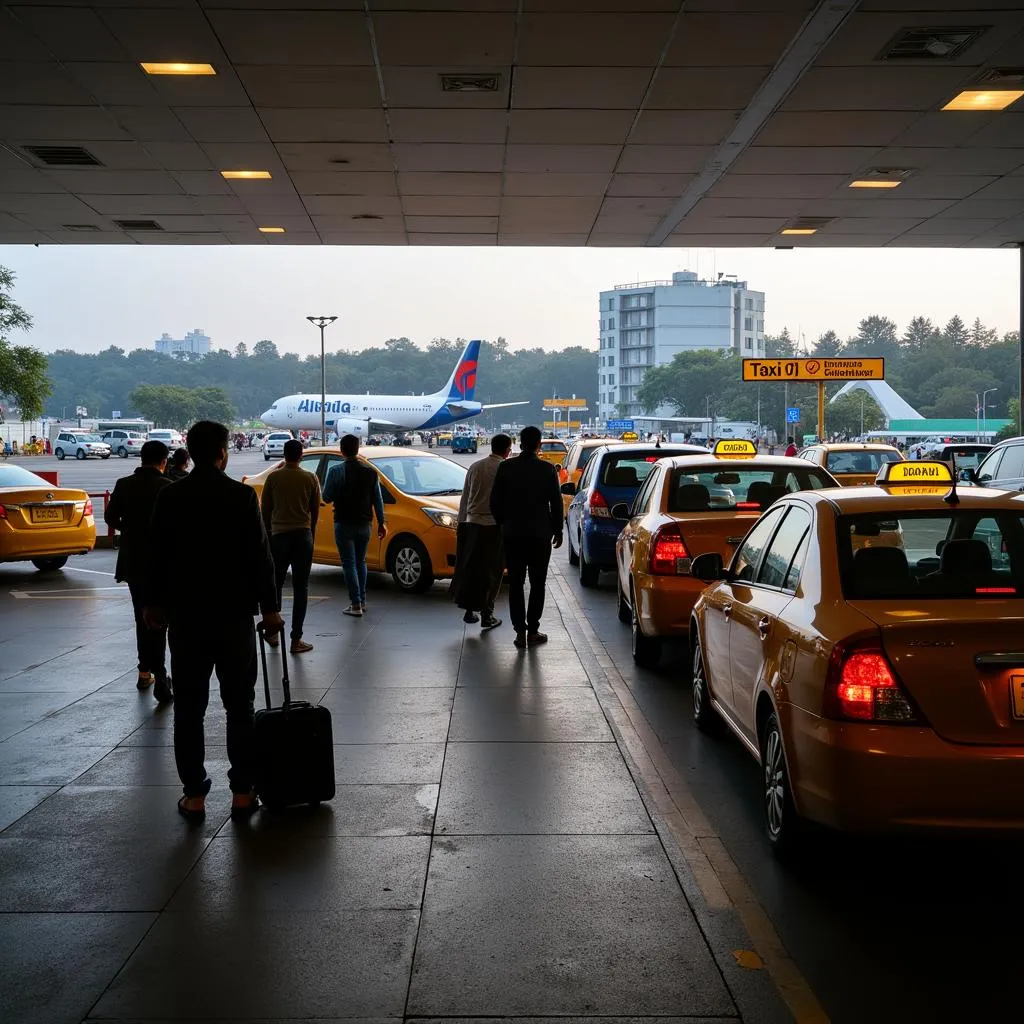 Mumbai Airport Taxi Stand