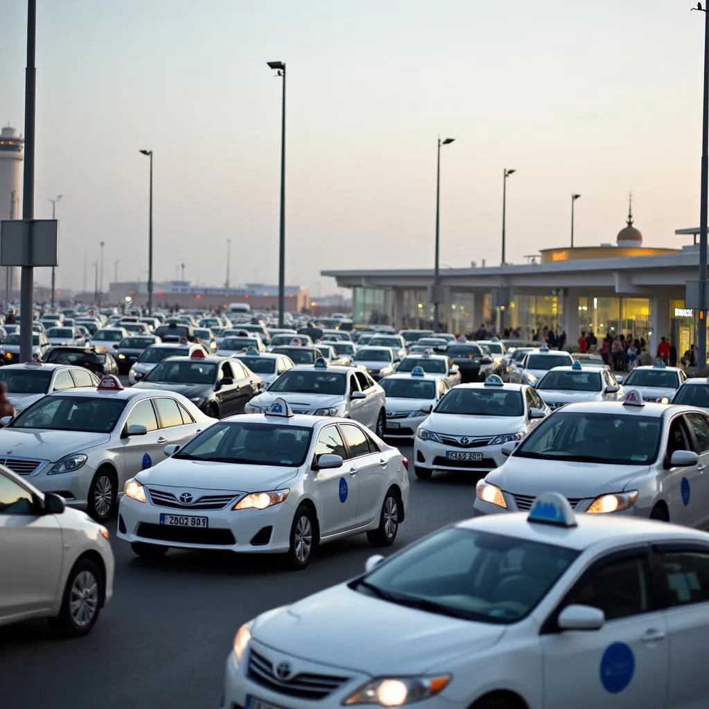 Muscat Airport Taxi Stand