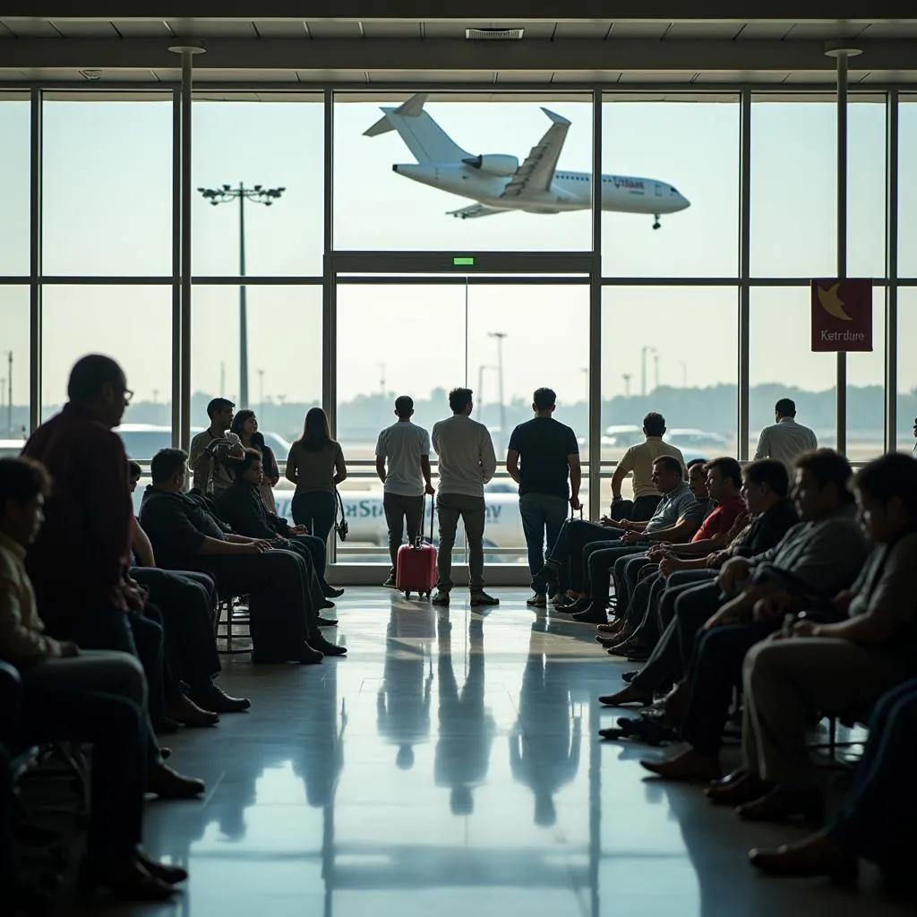 Nagpur Airport Departure Lounge