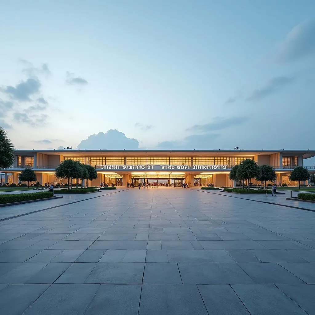 Nagpur Airport Terminal Exterior