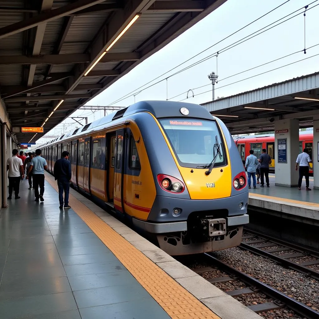 Namma Metro at Bangalore Airport