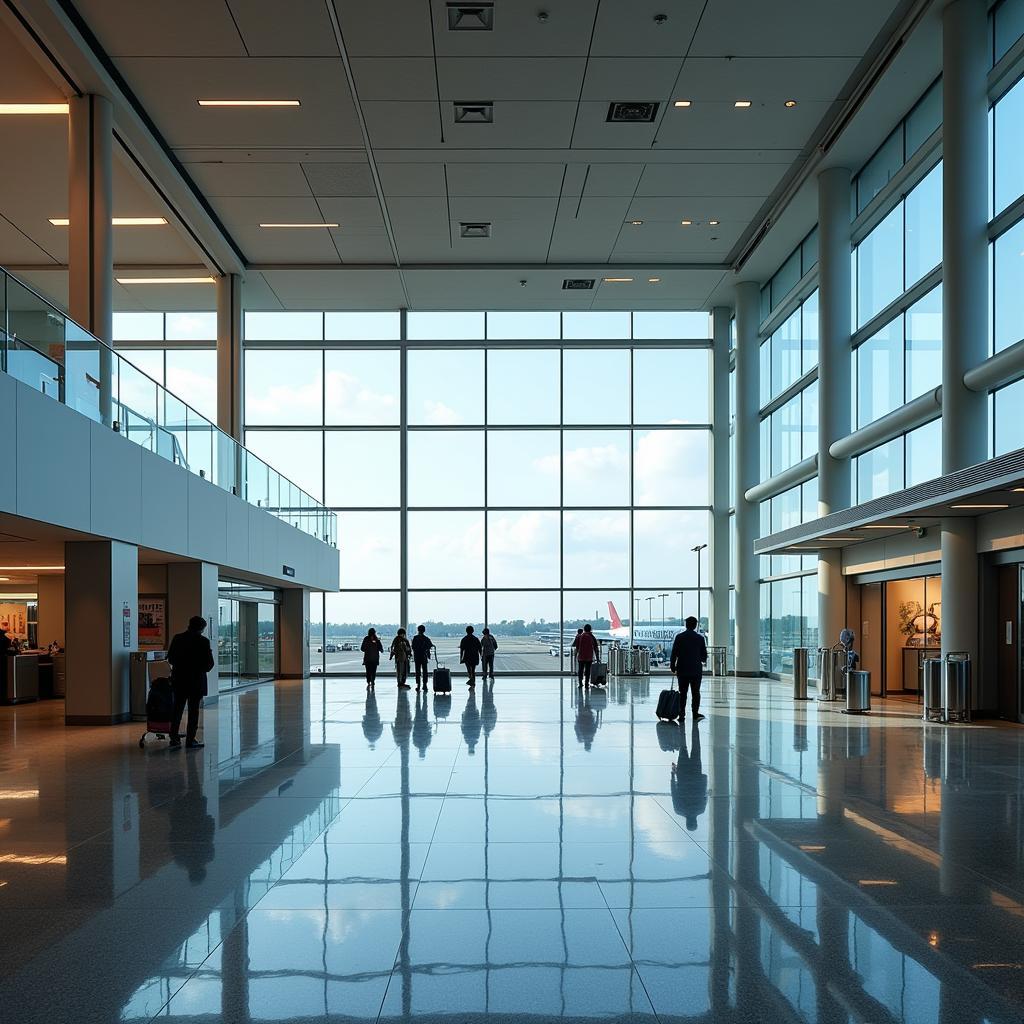 Modern Airport Terminals in India