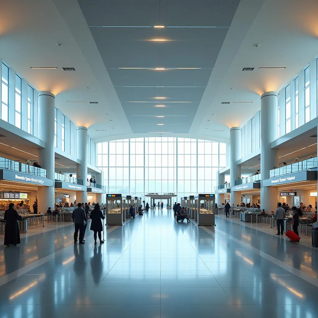 NOC Airport terminal interior