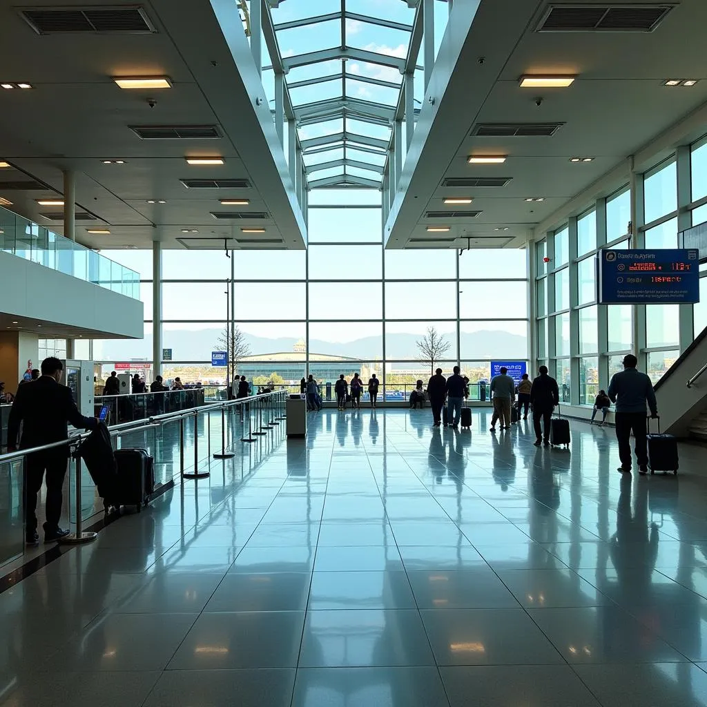 Modern Terminal at OR Tambo International Airport