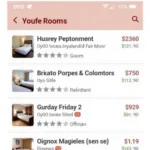 Screenshot of the OYO app displaying room options near Mumbai Airport