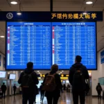 Pakyong Airport Flight Information Screen