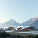 Pakyong Airport terminal building