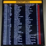 Pantnagar Airport Departures Board