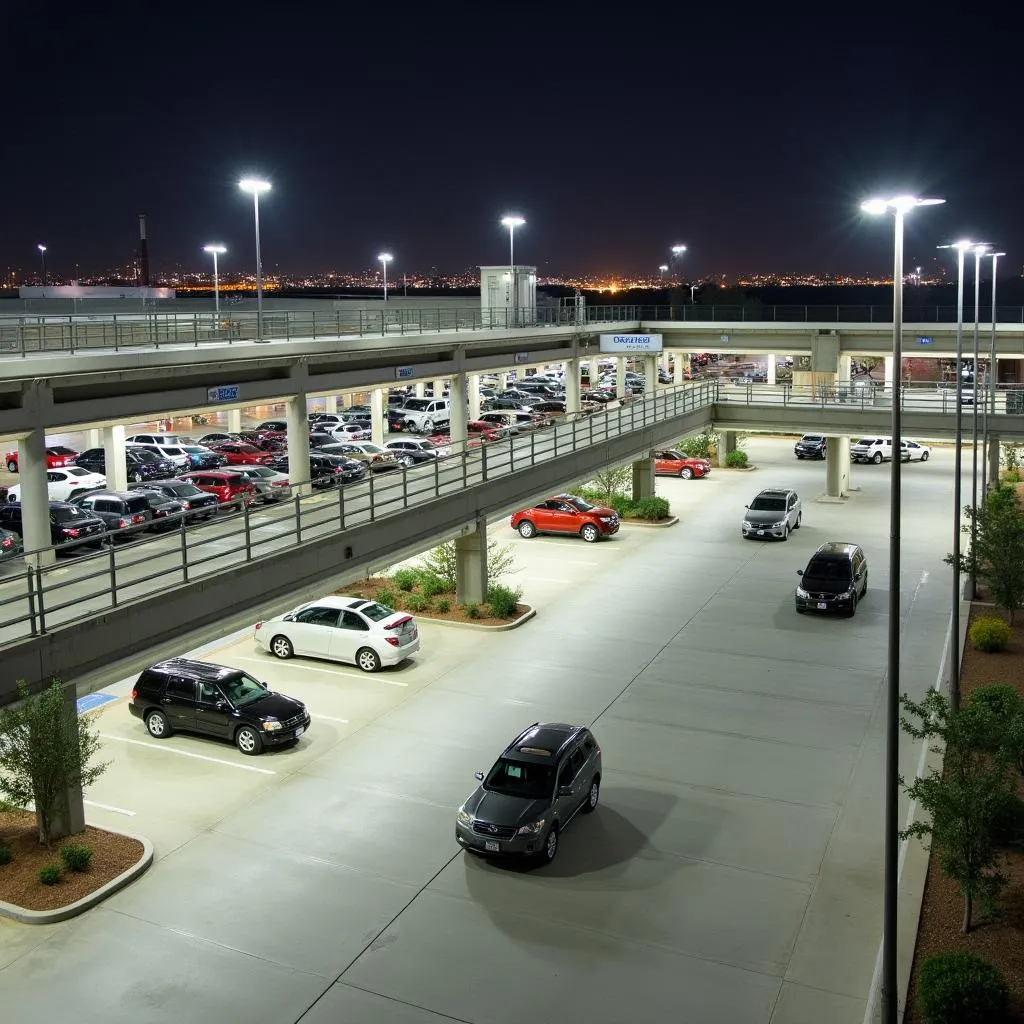 Parking Garage at DFW Airport