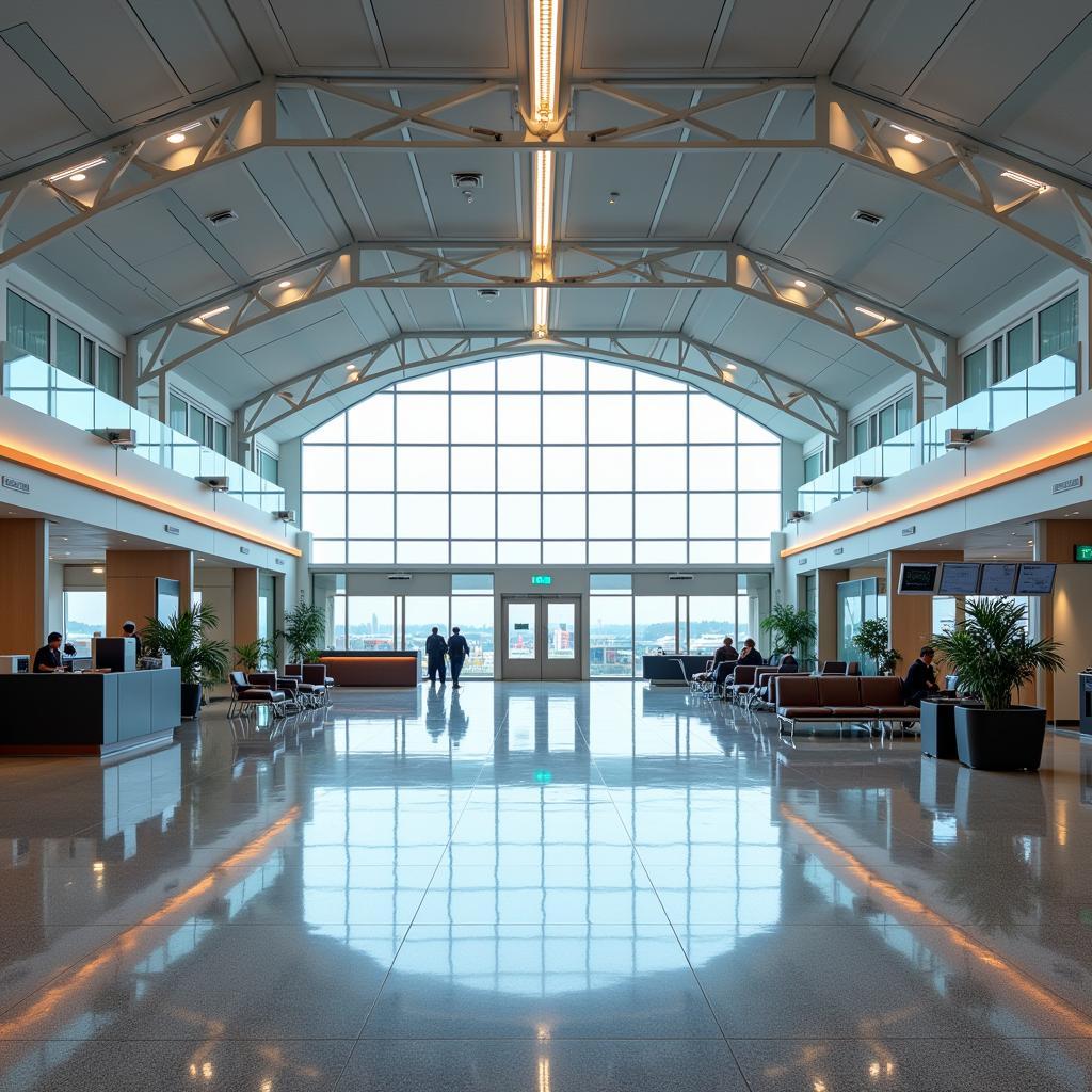 Pathankot Airport Terminal Interior