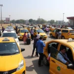 Patna Airport taxi stand