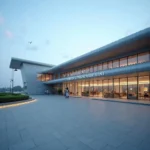 Patna Airport Terminal Building Exterior