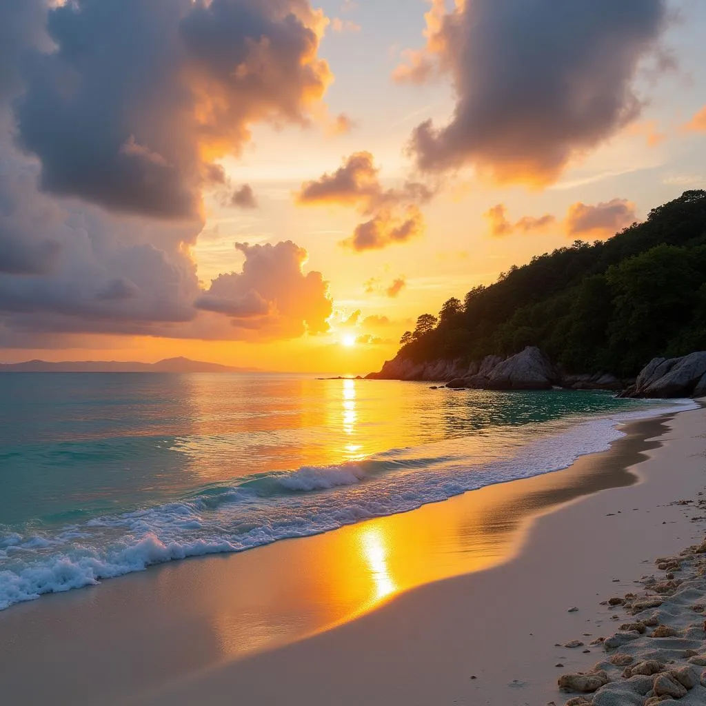 Phuket Island Beach Sunset