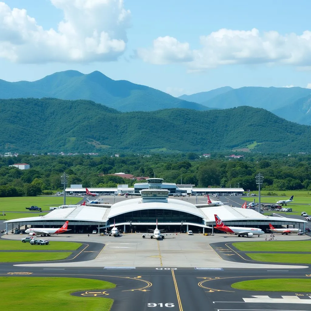 Piarco International Airport in Trinidad