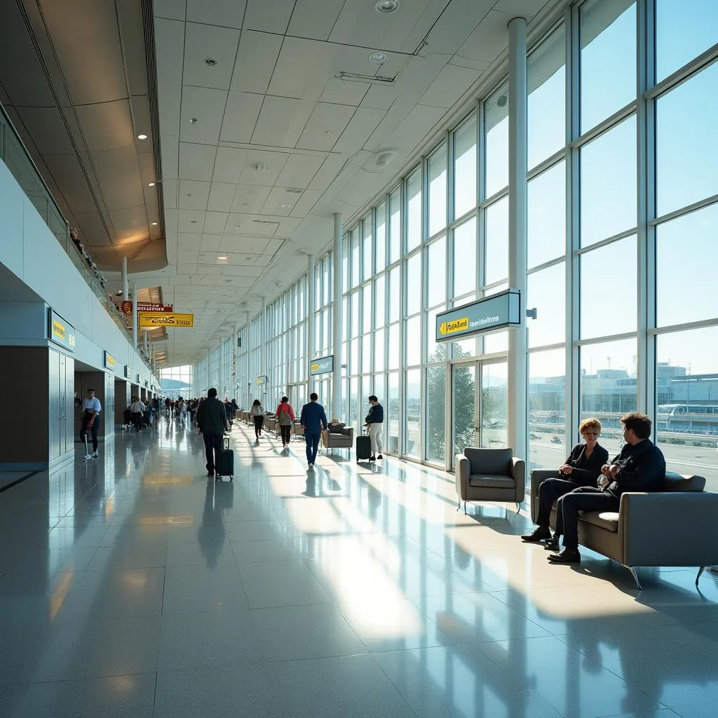 Modern and Spacious Terminal at Podgorica Airport