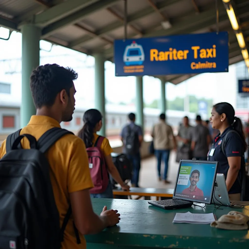 Pre-paid Taxi Counter