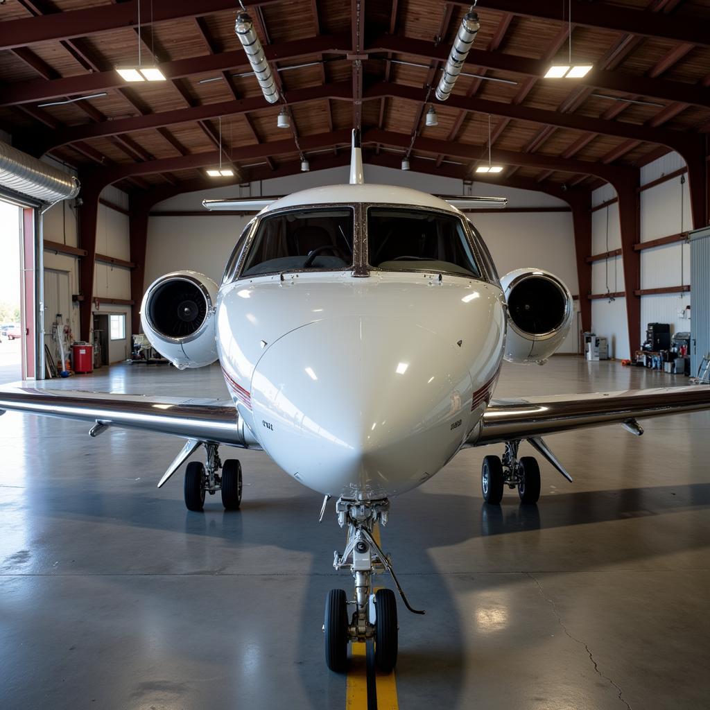 Private Jet at 17205 Chesterfield Airport Rd - Vincent Staschiak