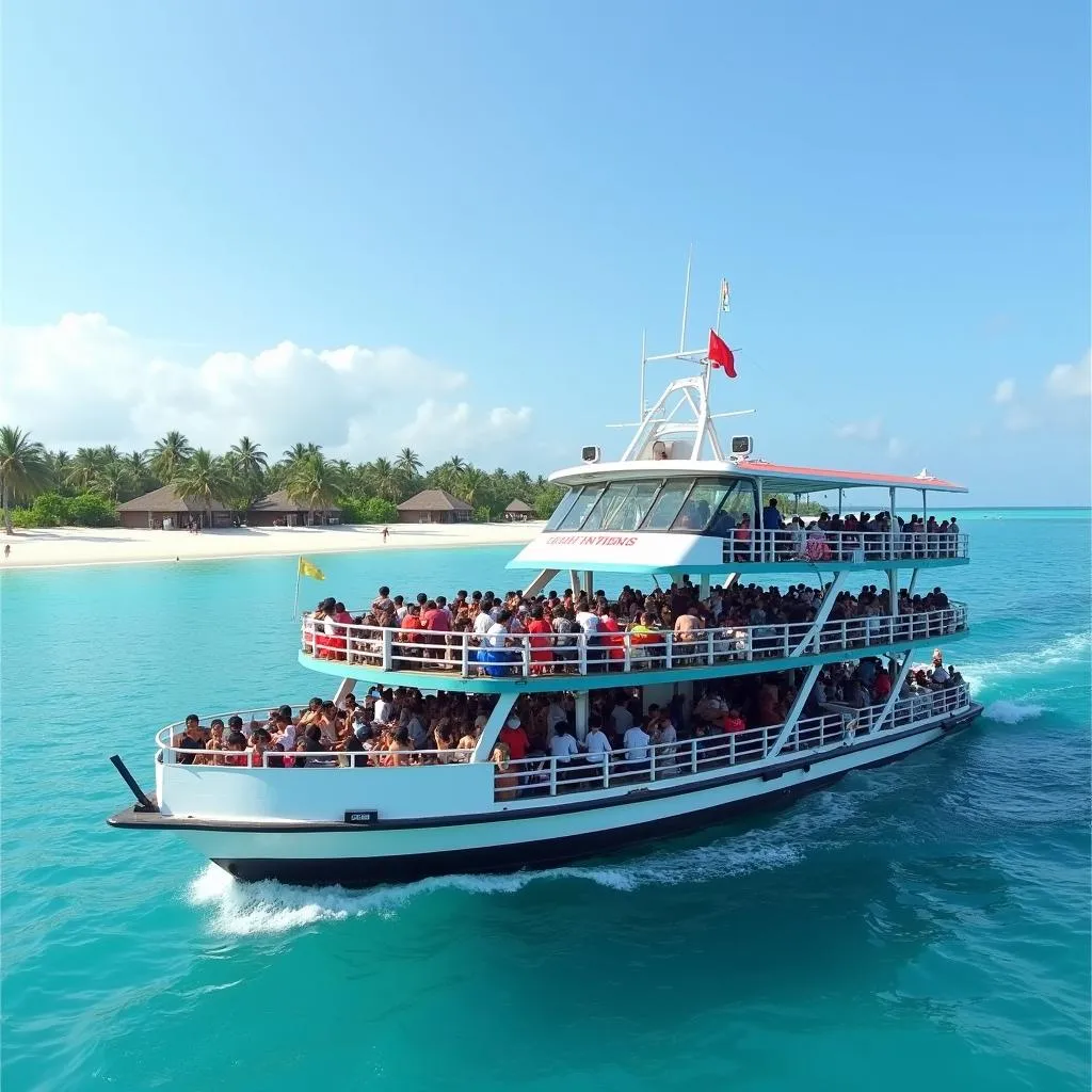 Public Ferry to Maafushi Island