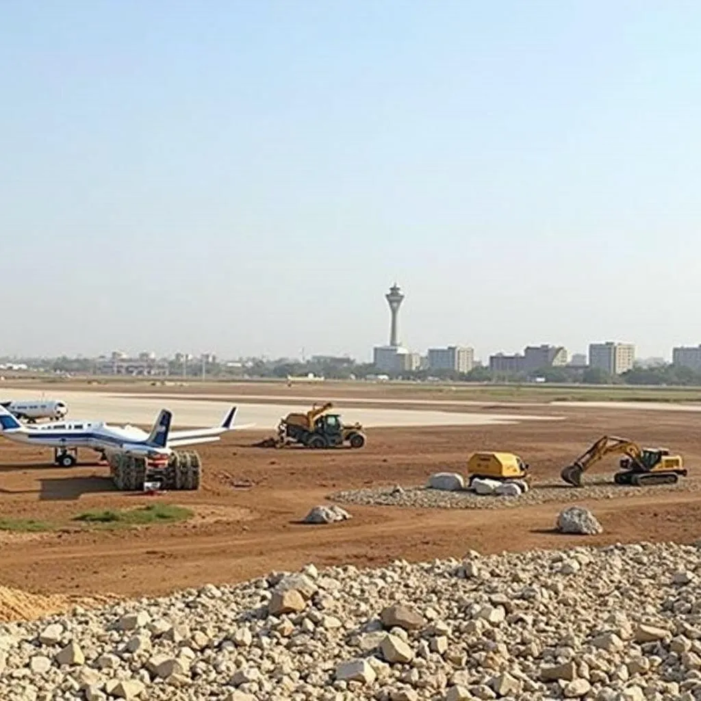 Construction Progress at Purandar Airport