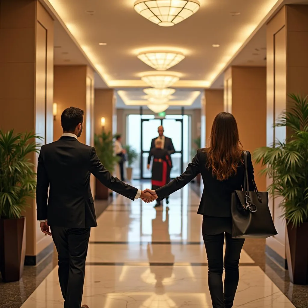 Radisson Blu Chennai Airport Lobby