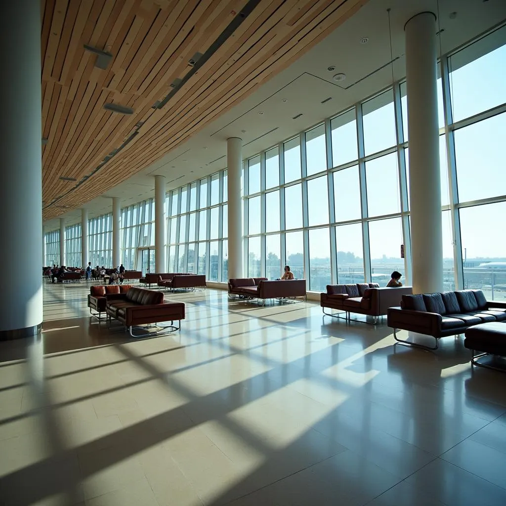 Raipur Airport Departure Lounge