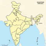 Map of Rajasthan airports