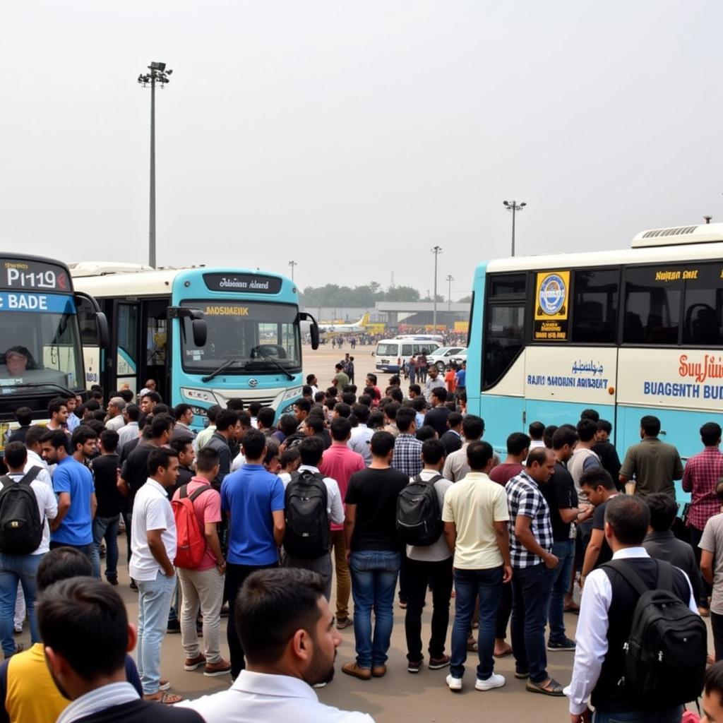 Rajiv Gandhi Airport Bus Stop