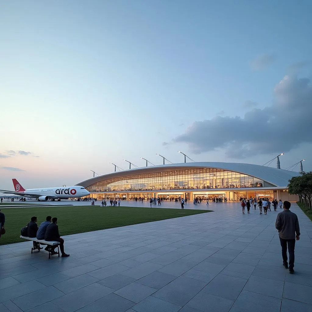 Rajiv Gandhi International Airport in Hyderabad, Telangana