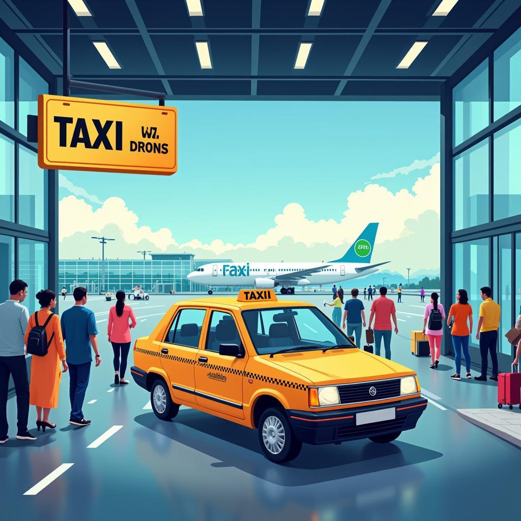 Reaching Bangalore Airport via Taxi