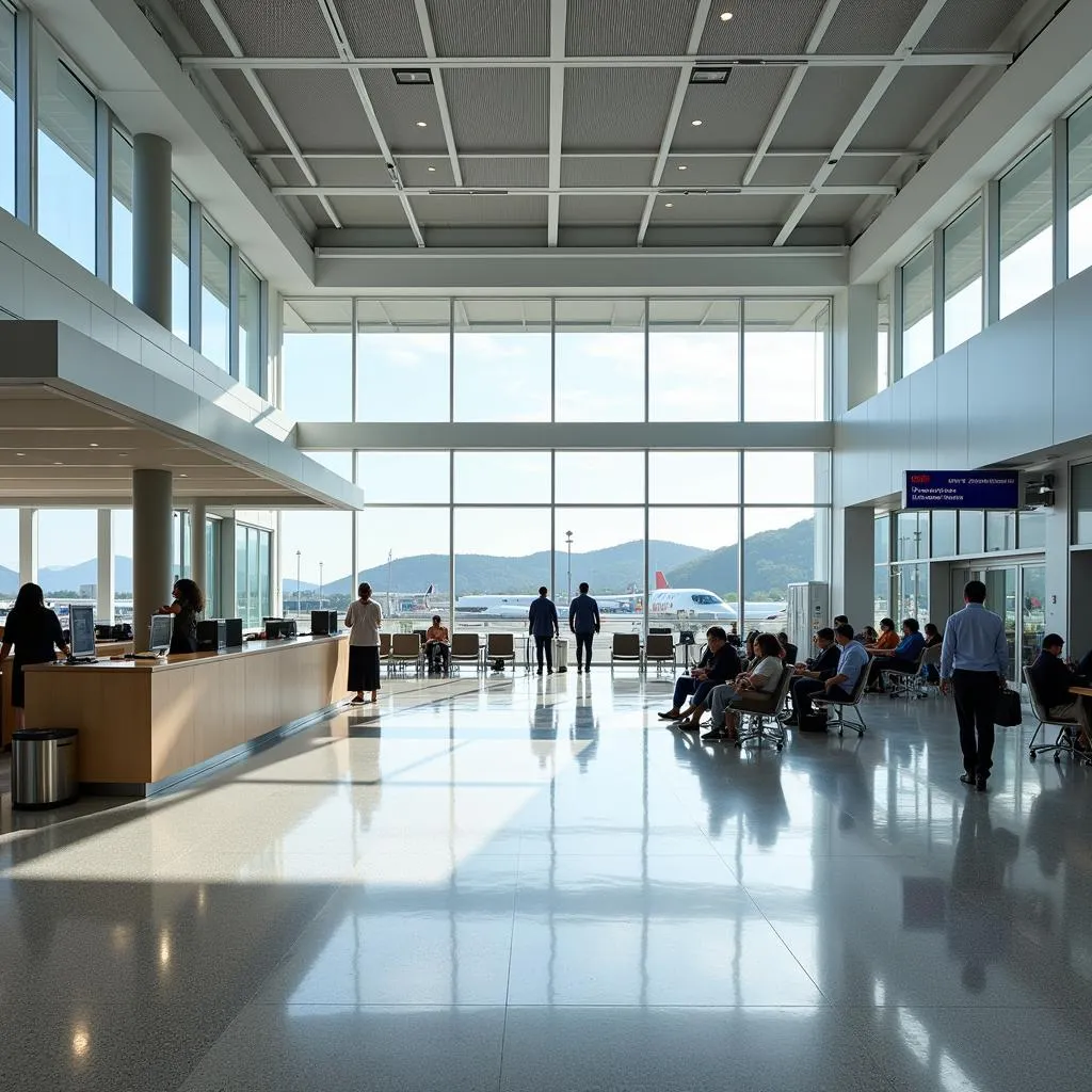 Rewa Airport Terminal Interior