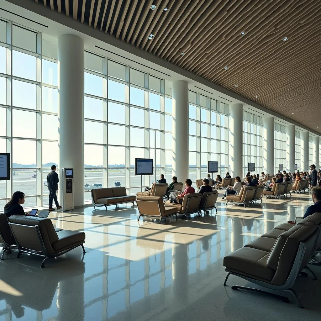 Spacious Terminal Interiors