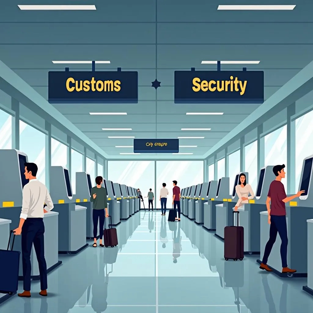 Riyadh Airport Customs and Security