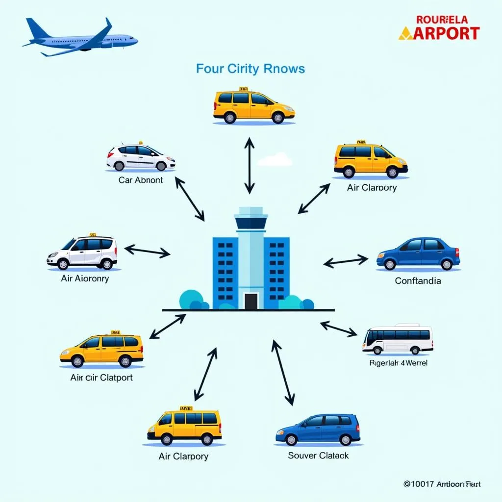 Transportation options at Rourkela Airport