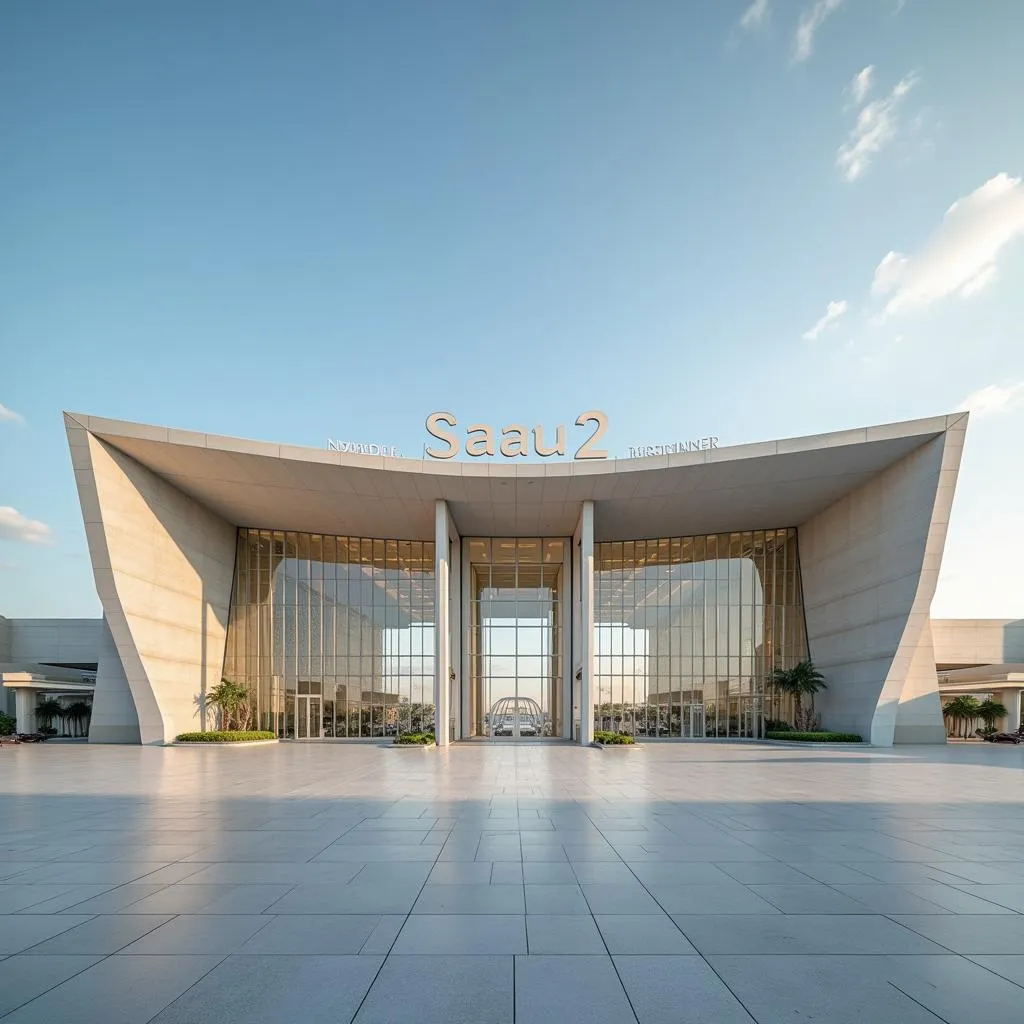 Sahar Airport Terminal 2 exterior