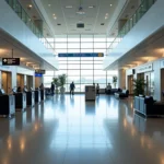 Salem Airport Terminal Interior