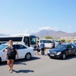 Santorini Airport Transfer Options