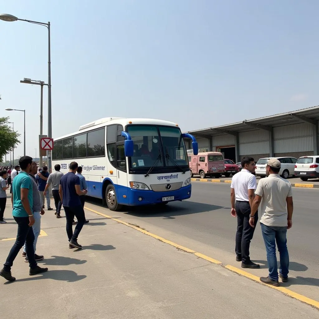 Shamshabad Airport Bus Stop