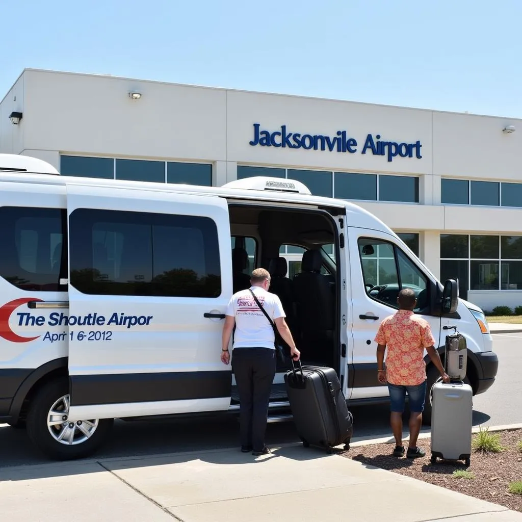 Shared-Ride Shuttle at Jacksonville Airport