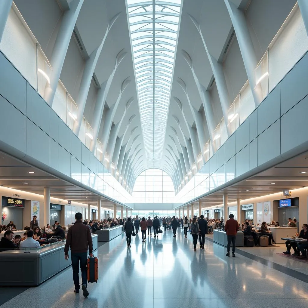 Sheremetyevo Airport Terminal Interior