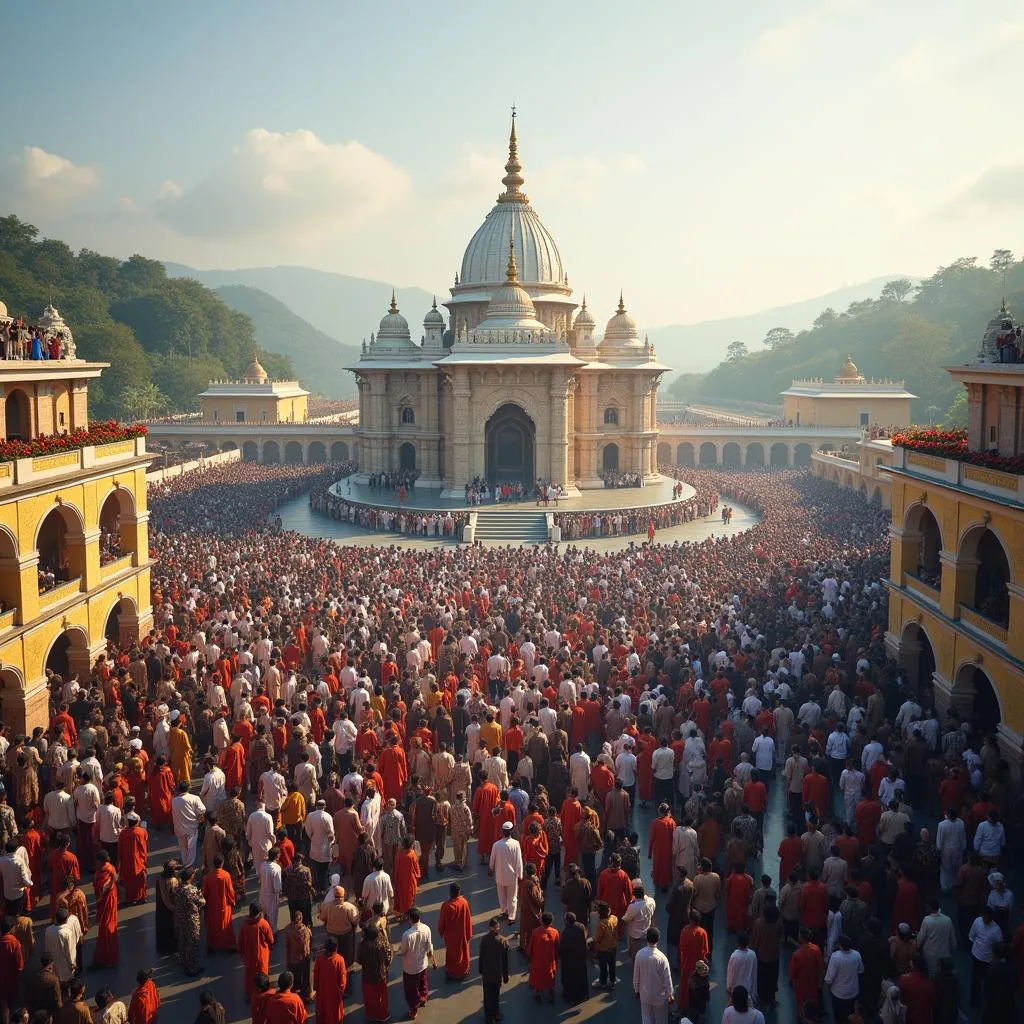 Sai Baba Temple in Shirdi