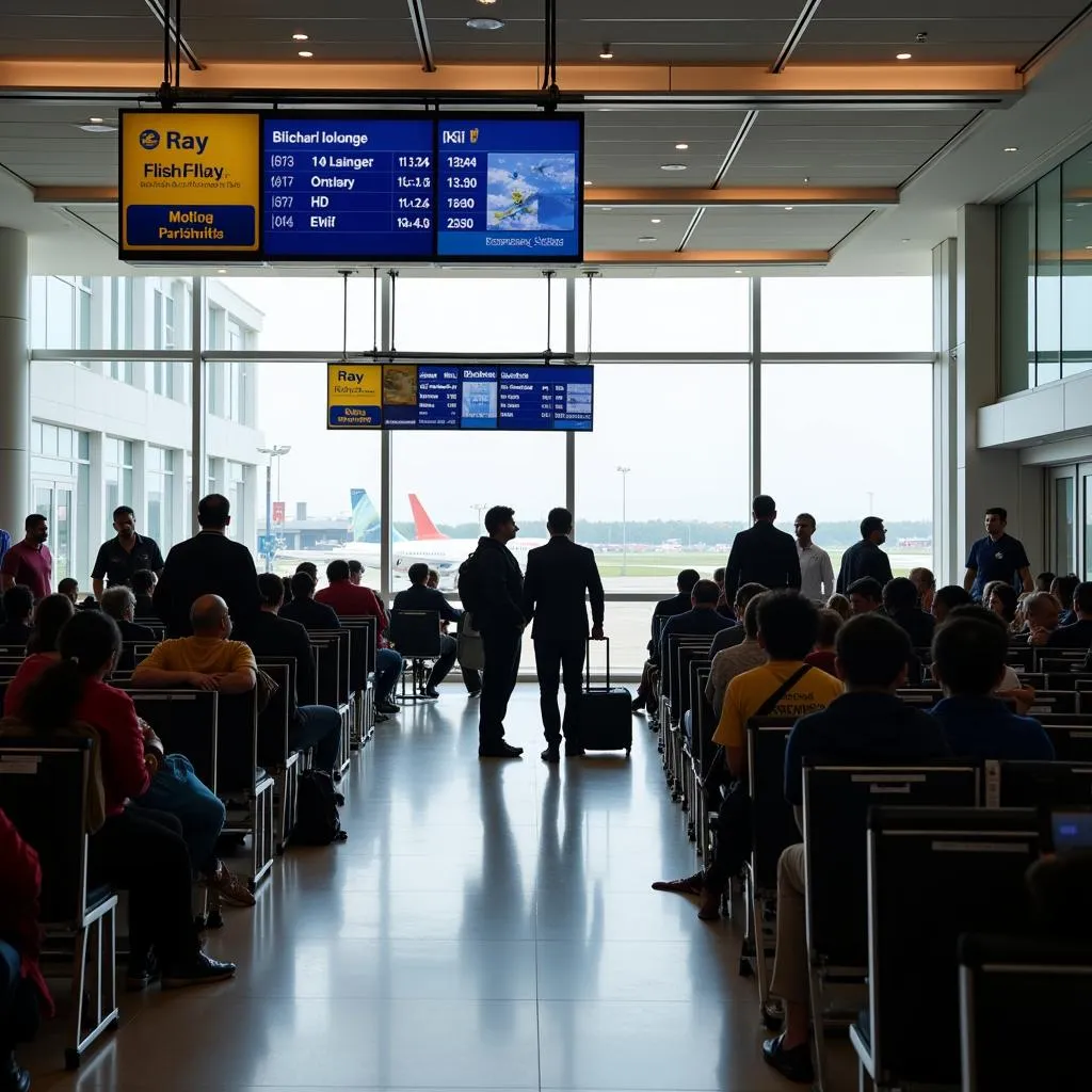 Silchar Airport Departure Lounge