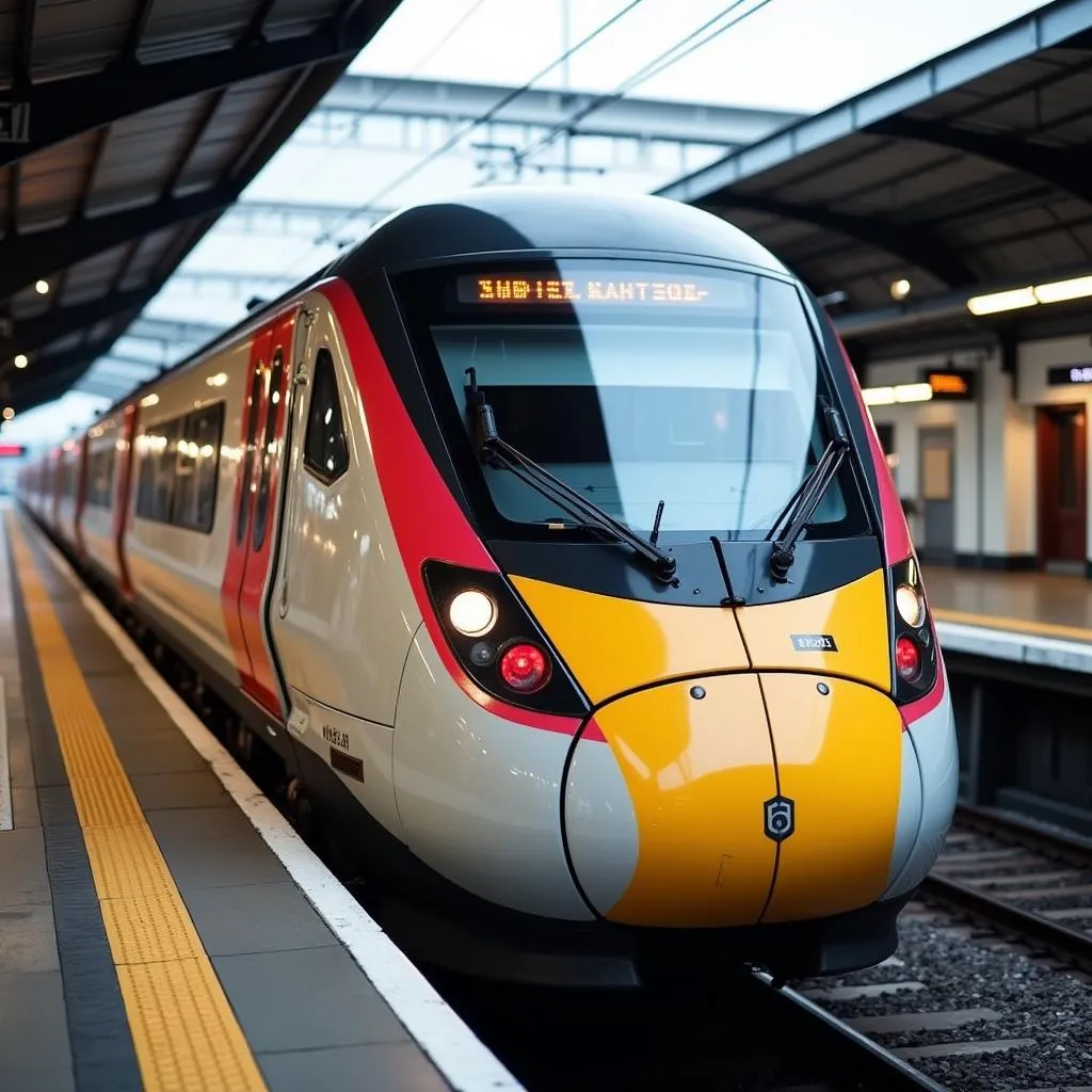 Stansted Express at Platform