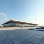 Surat Airport New Terminal Exterior